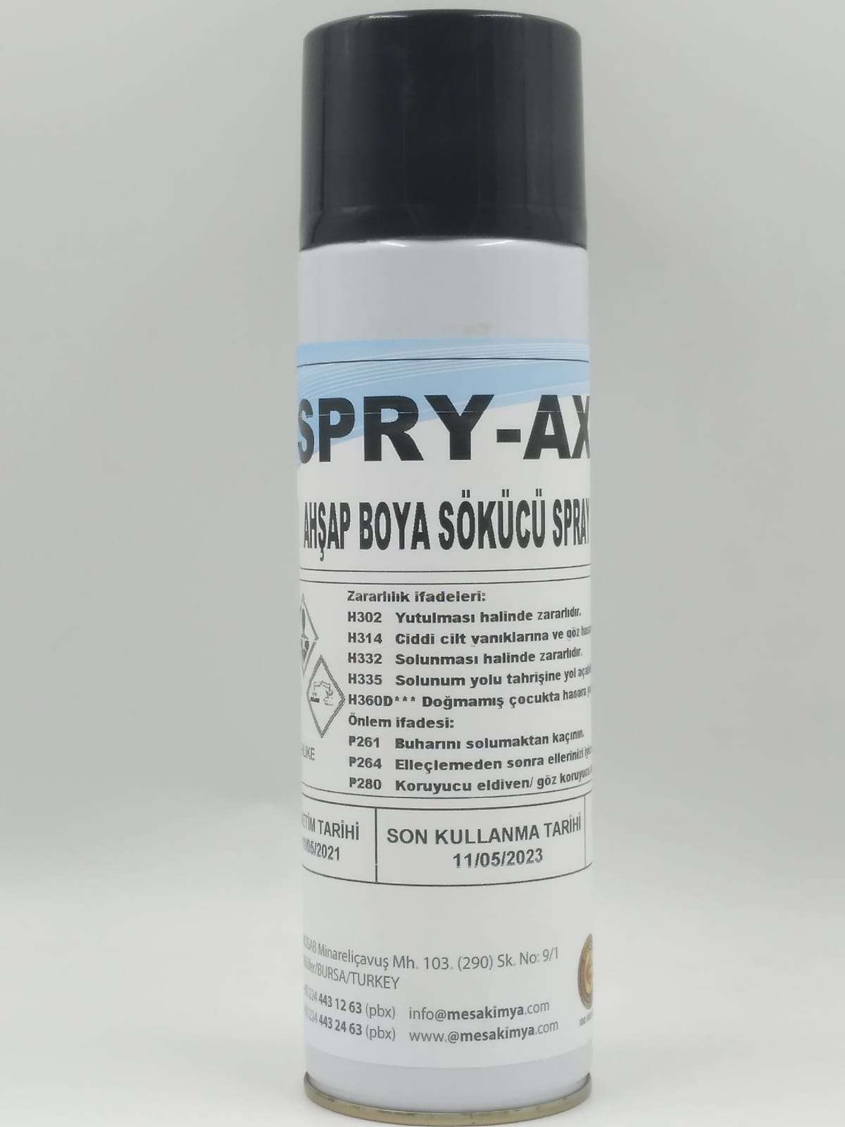 Ahşap boya sökücü spray SPRY-AX 500 ml
